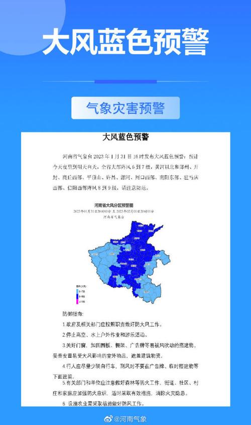 河北省张北县发布大风蓝色预警_9