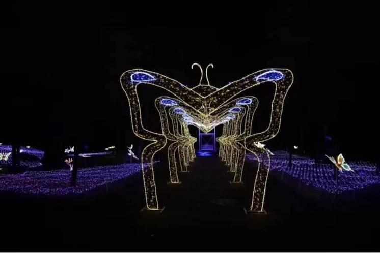 观澜湖灯光节开启!20余处主题展区,将持续至10月7日