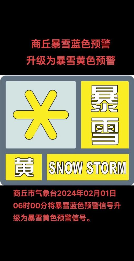河南省清丰县发布暴雪黄色预警