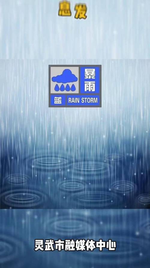 江苏省泗洪县发布暴雨蓝色预警_1