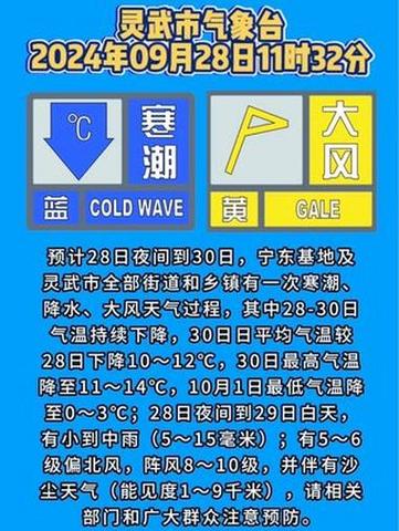 吉林省延吉市发布大风黄色预警