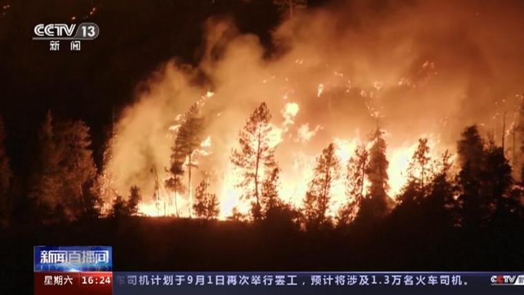多栋建筑起火 加拿大一镇宣布进入紧急状态