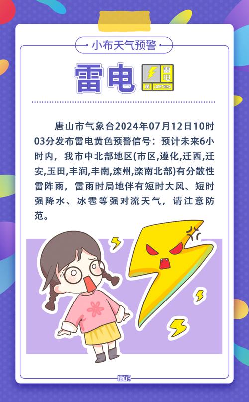 河北省南皮县发布雷电黄色预警