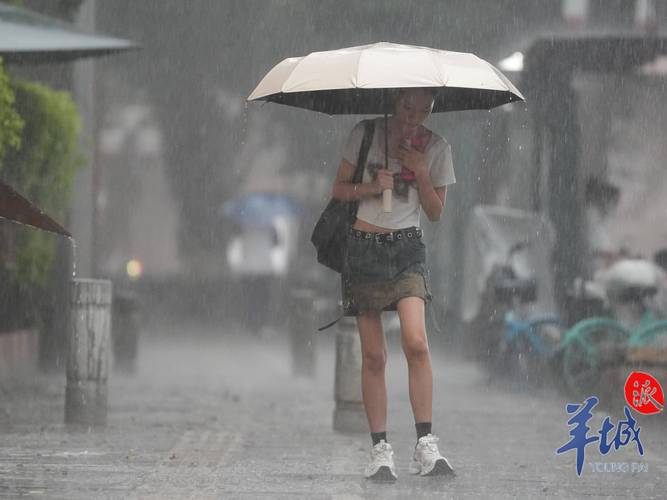 广东多地遇强对流天气 近期强降雨频繁