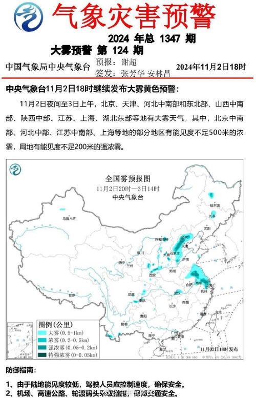 甘肃省金昌市发布大雾黄色预警_1